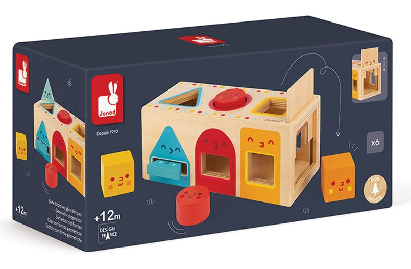 Janod Geometric Shapes Box Baby & Toddler