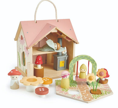 Tenderleaf Rosewood Cottage Dollhouse