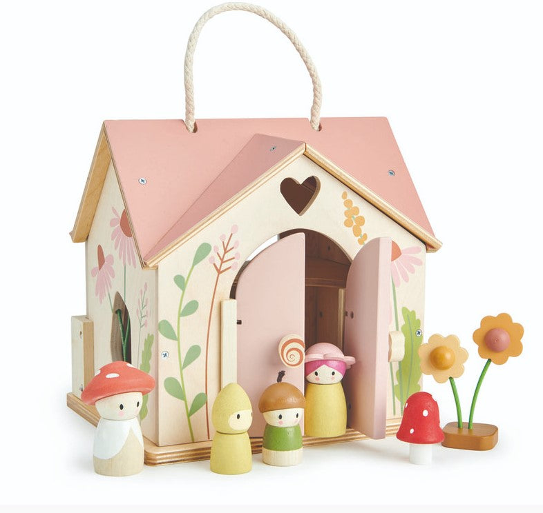 Tenderleaf Rosewood Cottage Dollhouse