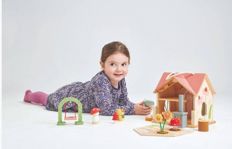 Tenderleaf Rosewood Cottage Dollhouse