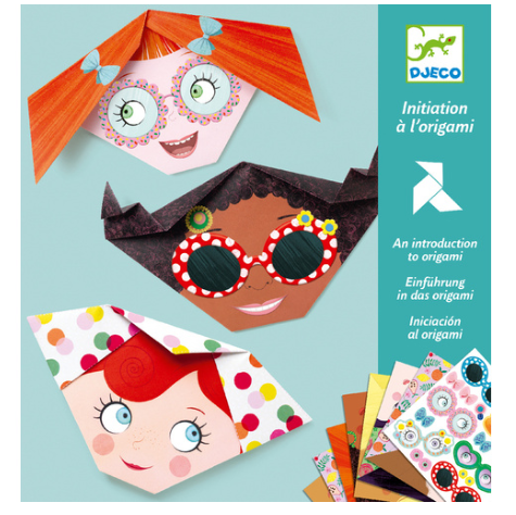 Origami Pretty Faces - Djeco Art and Craft
