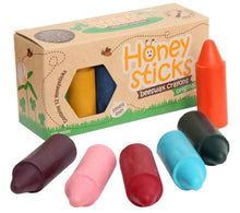 Load image into Gallery viewer, Honeysticks Beeswax Crayons 12pc
