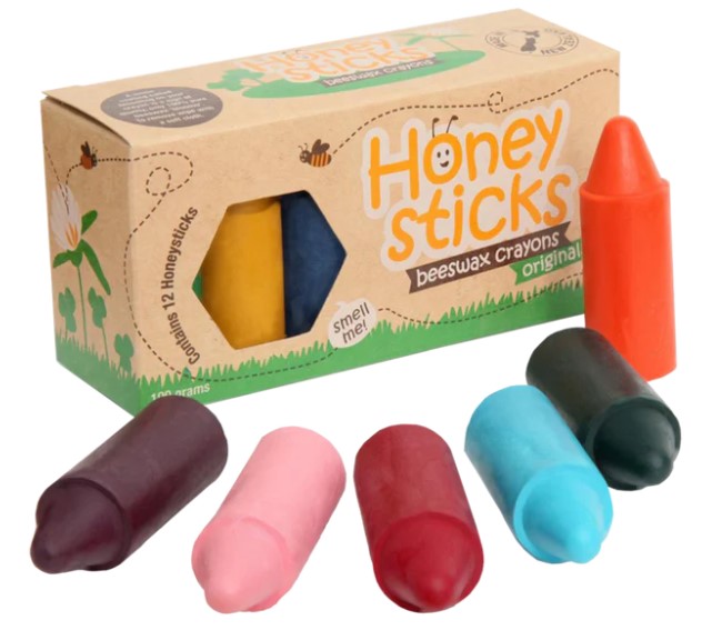 Honeysticks Beeswax Crayons 12pc
