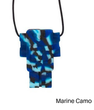 Load image into Gallery viewer, Jellystone Designs Silicone Chew Pendant Robot
