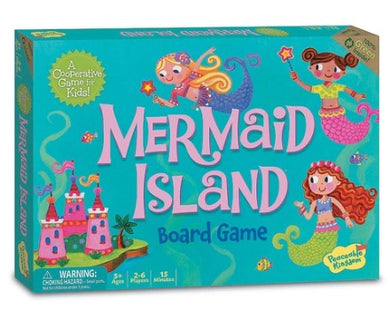 Peaceable Kingdom Mermaid Island Board Games