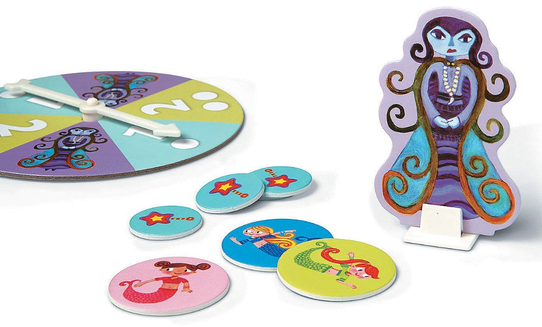 Peaceable Kingdom Mermaid Island Board Games
