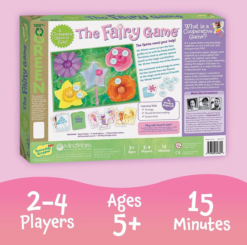 Peaceable Kingdom The Fairy Game Board Games