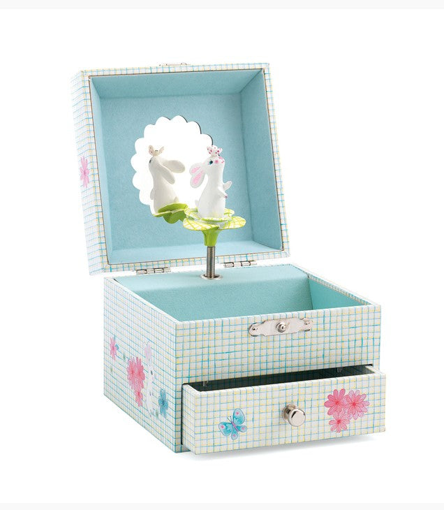 Djeco Sweet Rabbit's Song Musical Jewelry Box Music