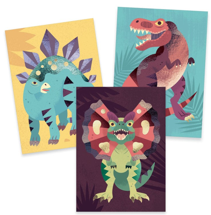 Djeco Jurassic Foil Pictures Art & Craft