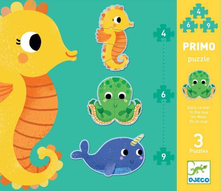 Djeco In the Sea Primo Puzzle Puzzle