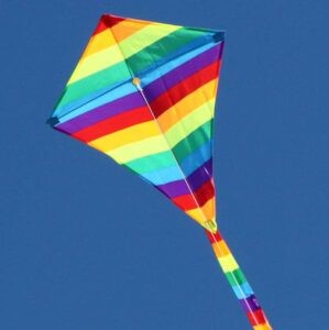 Windspeed Rainbow Diamond Kite Kites