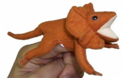 Finger Puppet Frilled Neck Lizard puppet