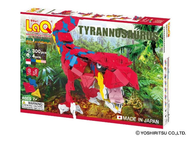 LAQ Dinosaur World Tyrannosaurus 6 Models