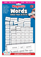 Load image into Gallery viewer, Fiesta Crafts Magnetic Words School Years 3,4 &amp; 5
