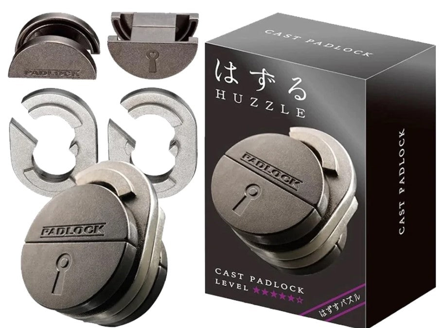 Hanayama Huzzle Cast Padlock Level 5