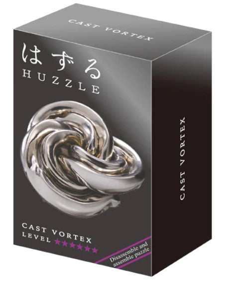 Hanayama Huzzle Cast Vortex Level 6 Puzzle