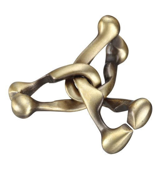 Hanayama Huzzle Cast Trinity Level 6 Puzzle