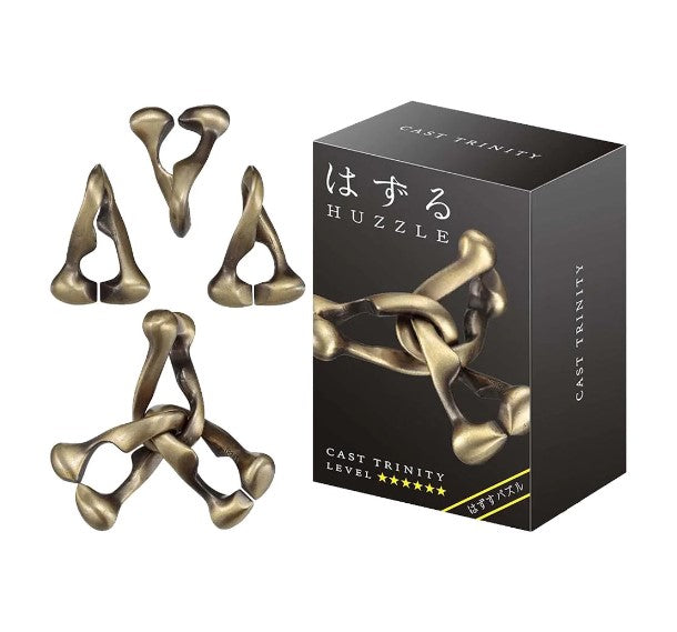 Hanayama Huzzle Cast Trinity Level 6 Puzzle