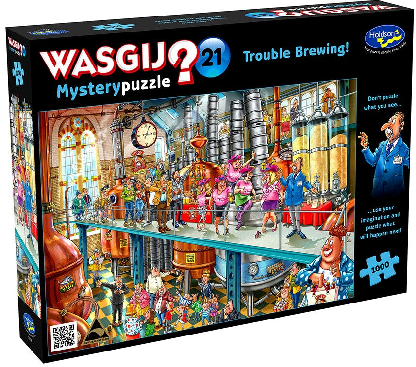 Wasgij Mystery Puzzle #21 Trouble Brewing 1000pc