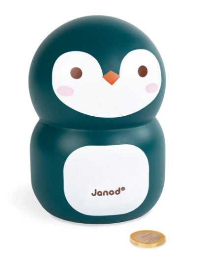 Janod Penguin Money Box