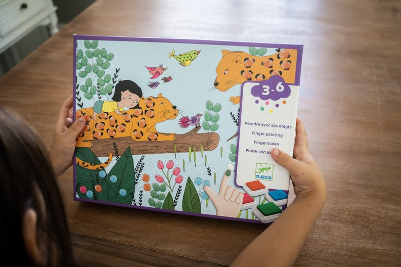 Djeco Touch & Paint Finger Painting Art & Craft