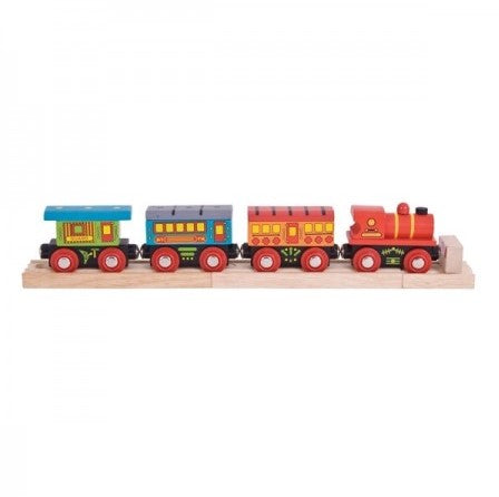 Bigjigs Toys Rail Passenger Train Train