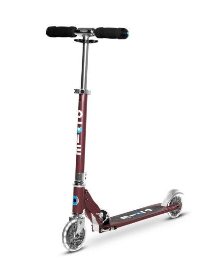 Micro Scooter Sprite LED Autumn Red Ride On Scooter