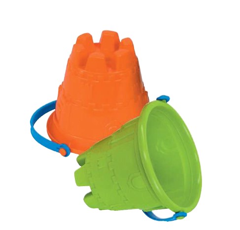 Gowi Castle Bucket 17cm Beach & Sand Toys