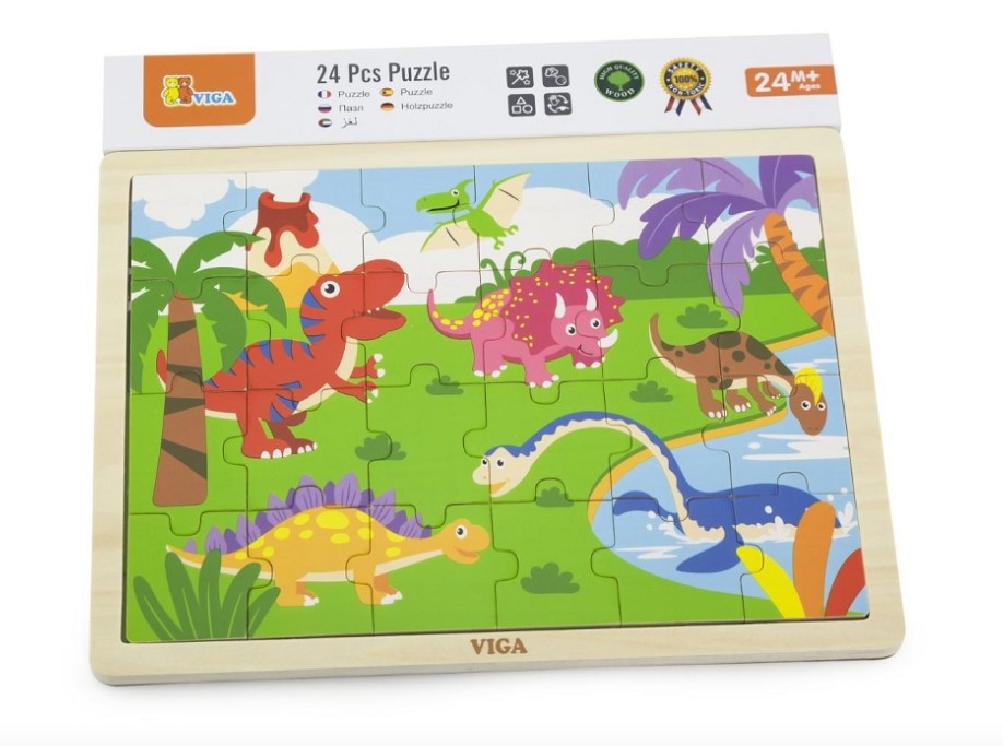 Viga 24pc Puzzle Dinosaurs puzzles