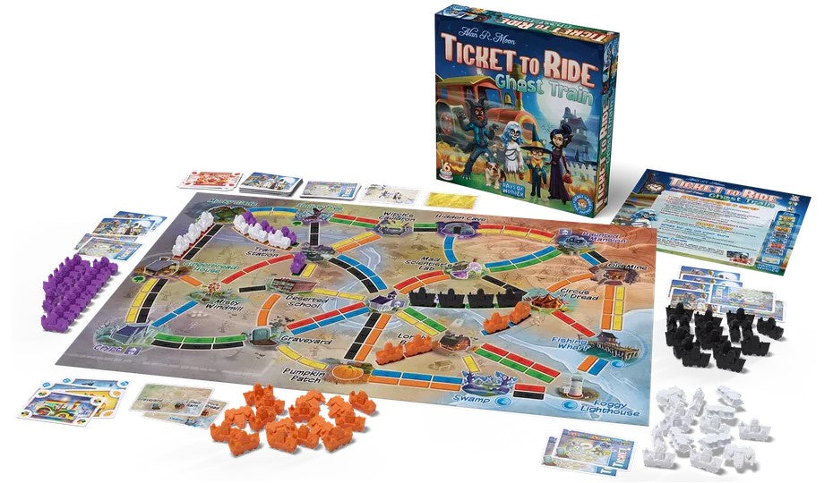 Ticket To Ride Ghost Train Game