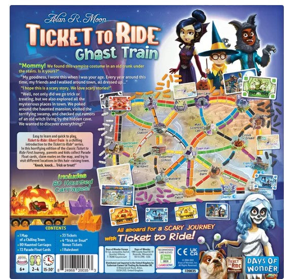 Ticket To Ride Ghost Train Game