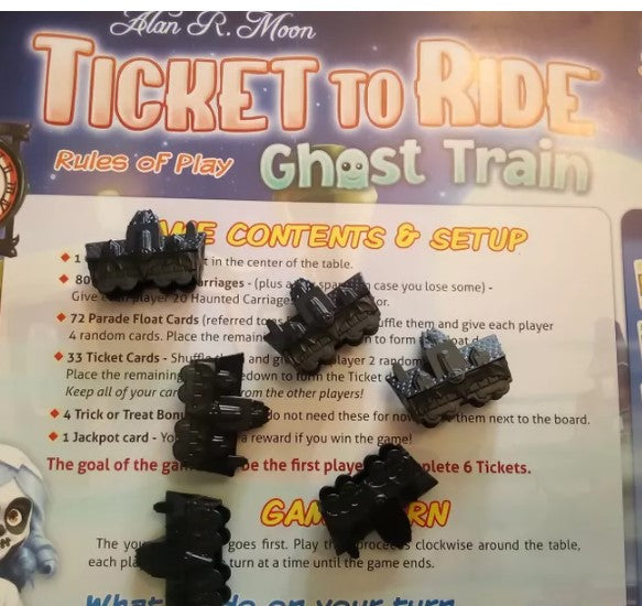 Ticket To Ride Ghost Train Game