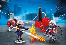 Load image into Gallery viewer, Playmobil Firefighters with Water Pump  9468
