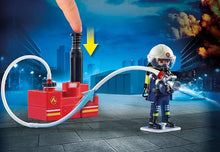 Load image into Gallery viewer, Playmobil Firefighters with Water Pump  9468
