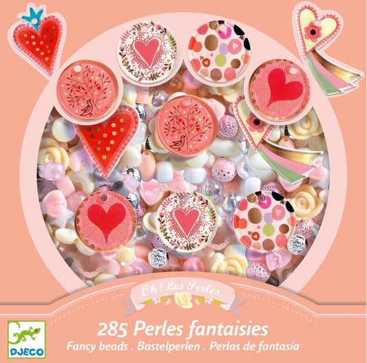 Djeco Heart Fancy Beads Art & Craft