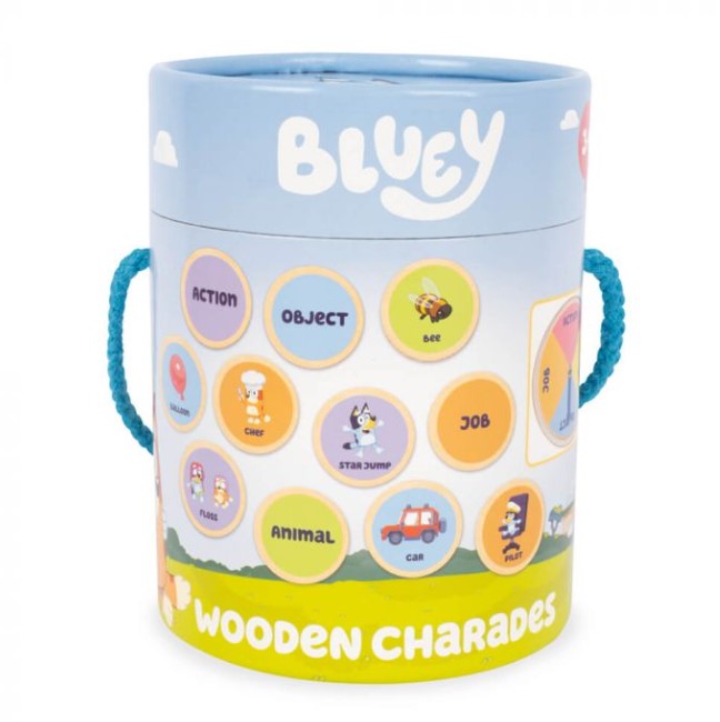 Bluey Wooden Charades Games