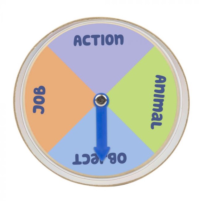 Bluey Wooden Charades Games