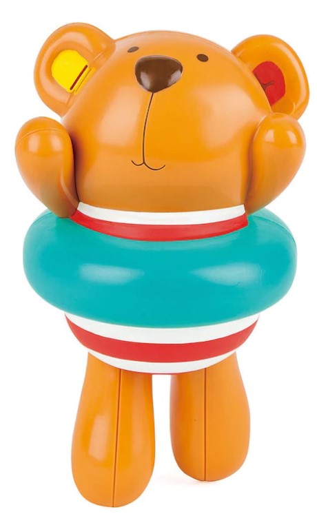 Hape Swimmer Teddy Wind Up Bath Toy Bath Toy