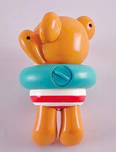 Load image into Gallery viewer, Hape Swimmer Teddy Wind Up Bath Toy
