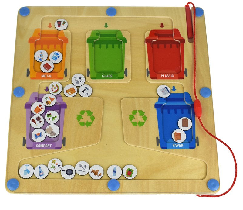 Tooky Toy Recycling Magnetic Maze