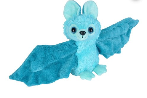 Wild Republic Huggers Blue Bat Plush