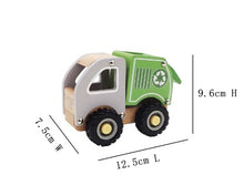Load image into Gallery viewer, Kaper Kidz Recyling Truck with Rubber Wheels
