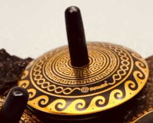 Svoora Tin Tops Phaistos Series Meander Spinning Tops