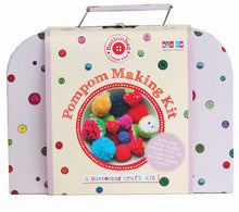 Load image into Gallery viewer, Buttonbag PomPom Making Kit Suitcase
