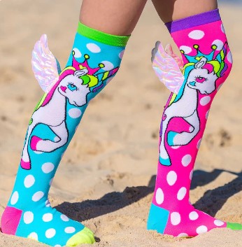 MADMIA Socks - Flying Unicorns Clothing