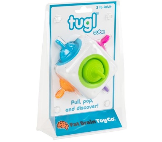 Fat Brain Toys Tugl Cube Sensory