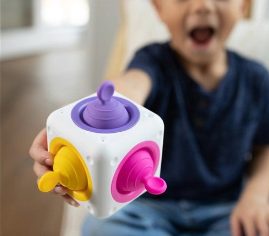 Fat Brain Toys Tugl Cube Sensory