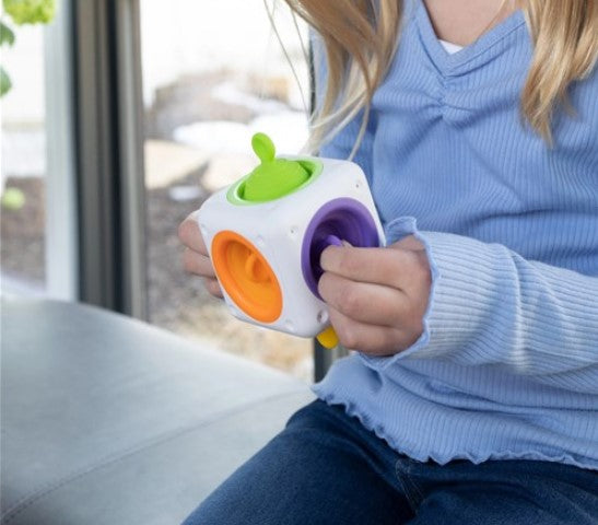 Fat Brain Toys Tugl Cube Sensory