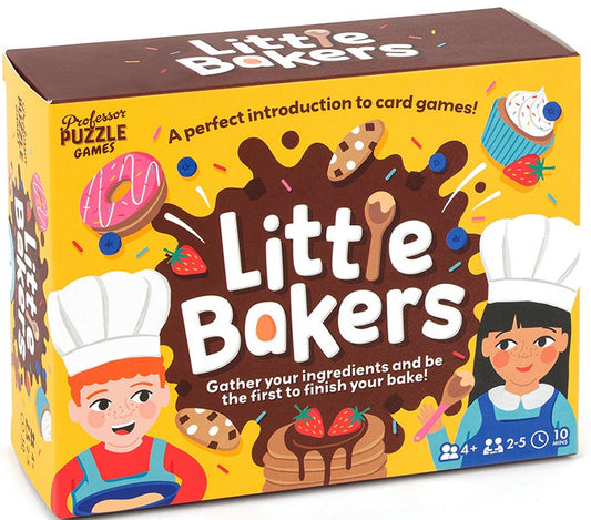 Professor Puzzles Little Bakers Card Game Games