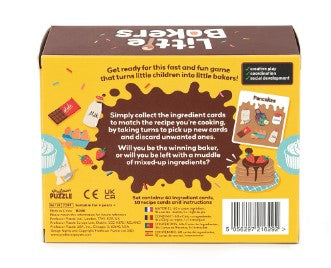 Professor Puzzles Little Bakers Card Game Games